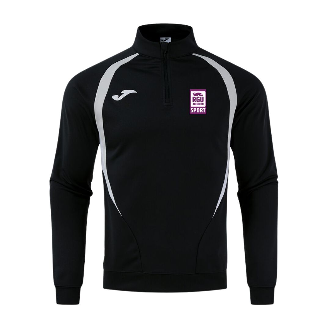 Quarter Zip Black/White
